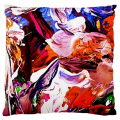 Cabin In The Mountain 2 Large Cushion Case (two Sides) by bestdesignintheworld