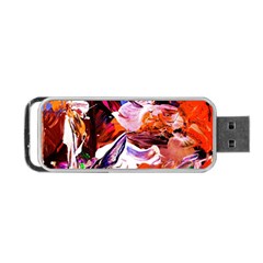 Cabin In The Mountain 2 Portable Usb Flash (one Side) by bestdesignintheworld