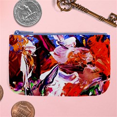 Cabin In The Mountain 2 Large Coin Purse by bestdesignintheworld