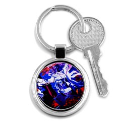 Cabin In The Mountain 1 Key Chains (round)  by bestdesignintheworld