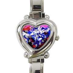 Cabin In The Mountain 1 Heart Italian Charm Watch by bestdesignintheworld