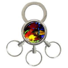 Balboa   Islnd On A Snd 5 3-ring Key Chains by bestdesignintheworld