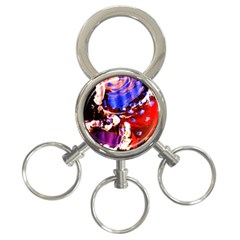 Balboa   Islnd On A Sand 7 3-ring Key Chains by bestdesignintheworld