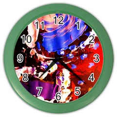 Balboa   Islnd On A Sand 7 Color Wall Clocks by bestdesignintheworld