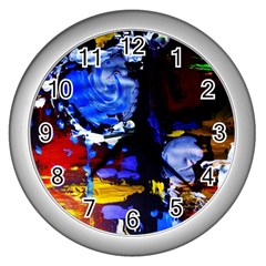 Balboa   Island On A Snd 3 Wall Clocks (silver) 