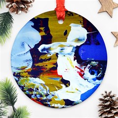 Balboa   Island On A Sand 21 Round Ornament (two Sides) by bestdesignintheworld