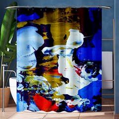 Balboa   Island On A Sand 21 Shower Curtain 60  X 72  (medium)  by bestdesignintheworld