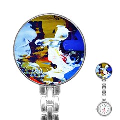 Balboa   Island On A Sand 21 Stainless Steel Nurses Watch by bestdesignintheworld