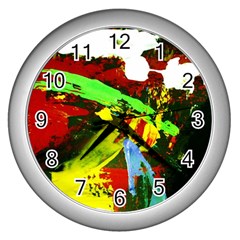 Balboa   Island On A Sand 20 Wall Clocks (silver) 