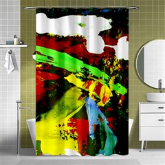 Balboa   Island On A Sand 20 Shower Curtain 48  X 72  (small)  by bestdesignintheworld