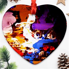 Balboa   Island On A Sand 16 Ornament (heart) by bestdesignintheworld