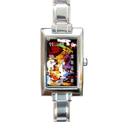 Balboa   Island On A Sand 15 Rectangle Italian Charm Watch by bestdesignintheworld