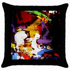 Balboa   Island On A Sand 15 Throw Pillow Case (black) by bestdesignintheworld