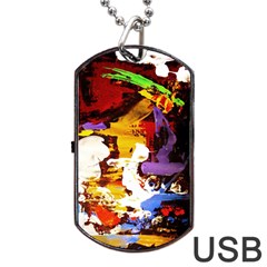 Balboa   Island On A Sand 15 Dog Tag Usb Flash (two Sides) by bestdesignintheworld