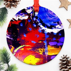 Balboa   Island On A Sand 13 Ornament (round) by bestdesignintheworld