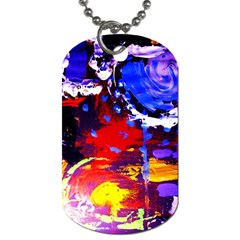 Balboa   Island On A Sand 13 Dog Tag (two Sides) by bestdesignintheworld