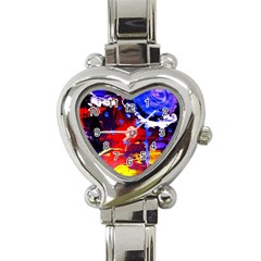 Balboa   Island On A Sand 13 Heart Italian Charm Watch by bestdesignintheworld