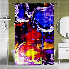 Balboa   Island On A Sand 13 Shower Curtain 48  X 72  (small)  by bestdesignintheworld