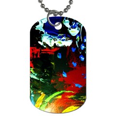 Balboa   Island On A Sand 12 Dog Tag (two Sides) by bestdesignintheworld