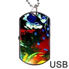 Balboa   Island On A Sand 12 Dog Tag USB Flash (Two Sides)