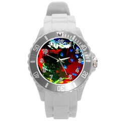 Balboa   Island On A Sand 12 Round Plastic Sport Watch (L)