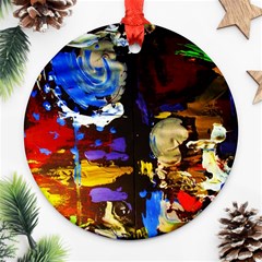 Balboa   Island On A Sand 2 Ornament (round) by bestdesignintheworld