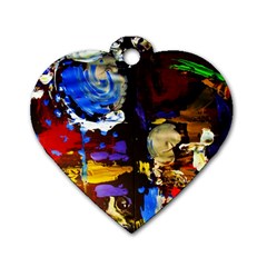 Balboa   Island On A Sand 2 Dog Tag Heart (two Sides) by bestdesignintheworld