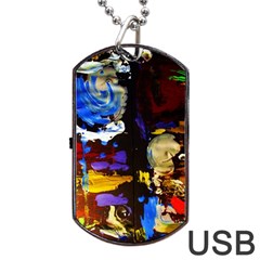 Balboa   Island On A Sand 2 Dog Tag Usb Flash (one Side) by bestdesignintheworld