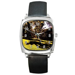 Highland Park 17 Square Metal Watch by bestdesignintheworld