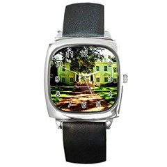 Highland Park 15 Square Metal Watch by bestdesignintheworld