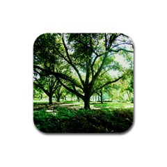 Highland Park 14 Rubber Square Coaster (4 Pack)  by bestdesignintheworld