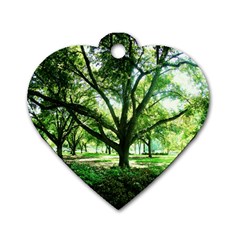 Highland Park 14 Dog Tag Heart (one Side) by bestdesignintheworld