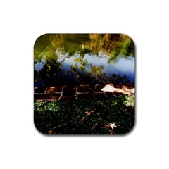 Highland Park 10 Rubber Coaster (square)  by bestdesignintheworld