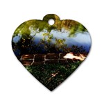 Highland Park 10 Dog Tag Heart (One Side) Front