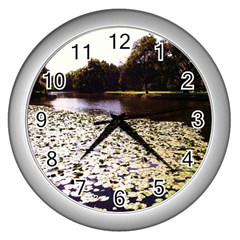 Highland Park 6 Wall Clocks (silver)  by bestdesignintheworld