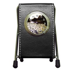 Highland Park 6 Pen Holder Desk Clocks by bestdesignintheworld