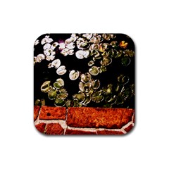 Highland Park 4 Rubber Coaster (square)  by bestdesignintheworld