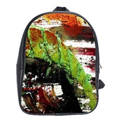 Collosium   Swards And Helmets 3 School Bag (large) by bestdesignintheworld