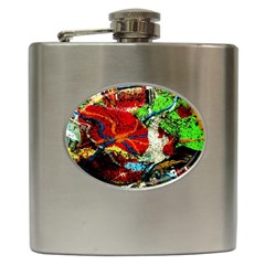 Coffee Land 1 Hip Flask (6 Oz) by bestdesignintheworld