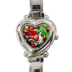 Coffee Land 1 Heart Italian Charm Watch by bestdesignintheworld