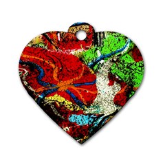 Coffee Land 1 Dog Tag Heart (one Side) by bestdesignintheworld