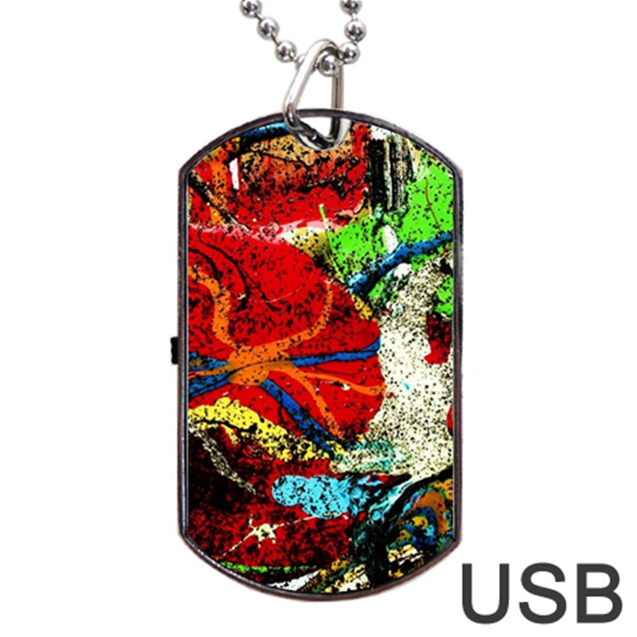 Coffee Land 1 Dog Tag USB Flash (One Side)