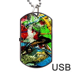 Coffee Land 5 Dog Tag Usb Flash (one Side) by bestdesignintheworld