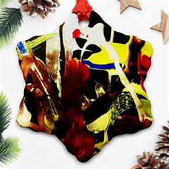 Drama 5 Snowflake Ornament (two Sides) by bestdesignintheworld