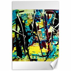 Dance Of Oil Towers 3 Canvas 12  X 18   by bestdesignintheworld