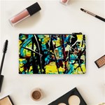 Dance Of Oil Towers 3 Cosmetic Bag (Small)  Back