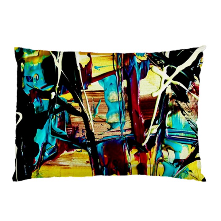 Dance Of Oil Towers 4 Pillow Case (Two Sides)