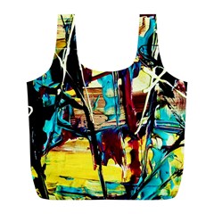 Dance Of Oil Towers 4 Full Print Recycle Bags (l)  by bestdesignintheworld