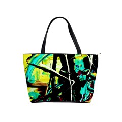 Dance Of Oil Towers 5 Shoulder Handbags by bestdesignintheworld