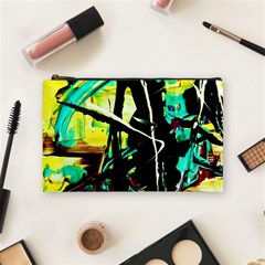 Dance Of Oil Towers 5 Cosmetic Bag (medium)  by bestdesignintheworld